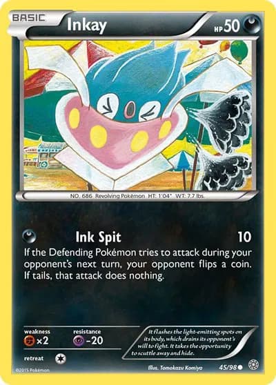 Inkay  Pokemon card