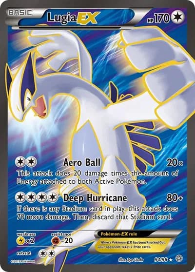 Lugia EX (94 Full Art)  Pokemon card