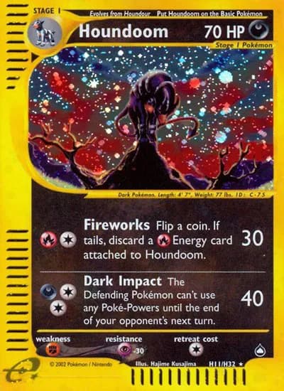 Houndoom  Pokemon card