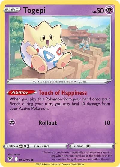 Togepi  Pokemon card