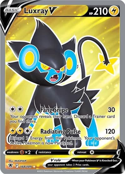 Luxray V (Full Art)  Pokemon card