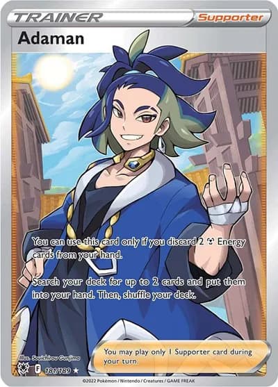Adaman (Full Art)  Pokemon card