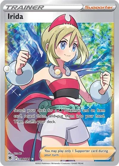 Irida (Full Art) Pokemon card