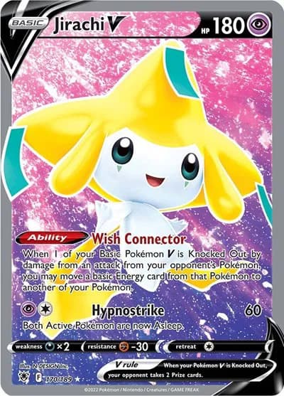 Jirachi V (Full Art)  Pokemon card