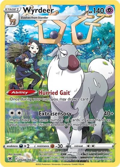 Wyrdeer  Pokemon card