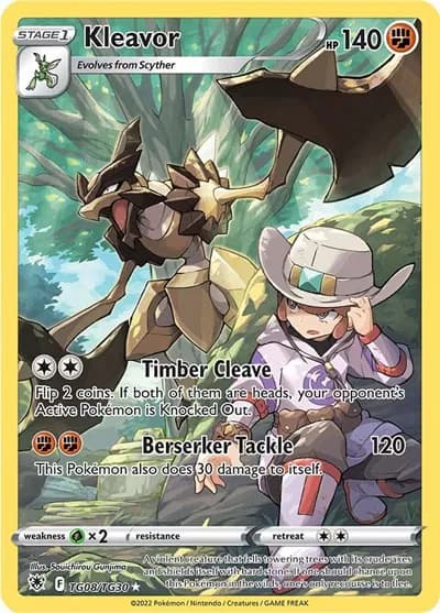 Kleavor  Pokemon card