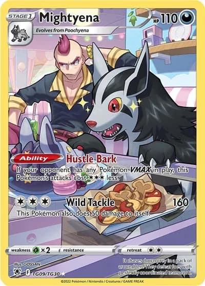 Mightyena Pokemon card