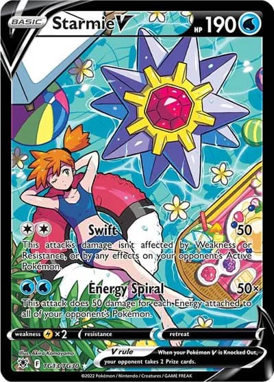 Starmie V  Pokemon card