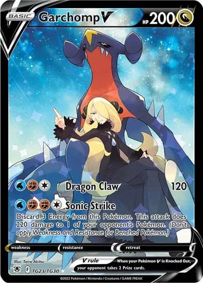Garchomp V  Pokemon card