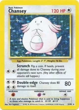 Chansey  Pokemon card