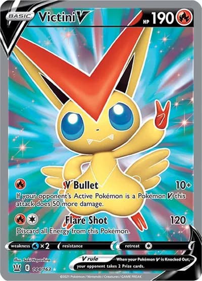 Victini V (Full Art)  Pokemon card