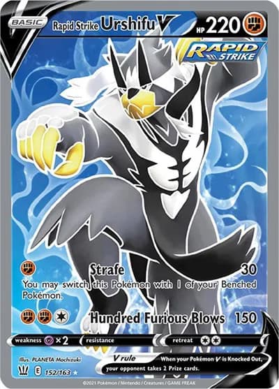 Rapid Strike Urshifu V (Full Art) Pokemon card