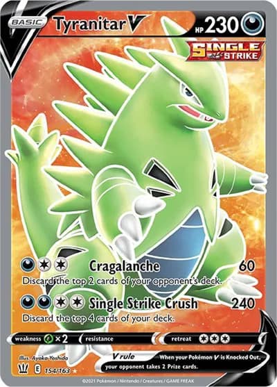 Tyranitar V (Full Art)  Pokemon card
