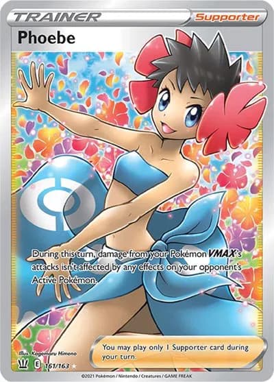 Phoebe (Full Art)  Pokemon card