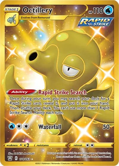 Octillery (Secret)  Pokemon card