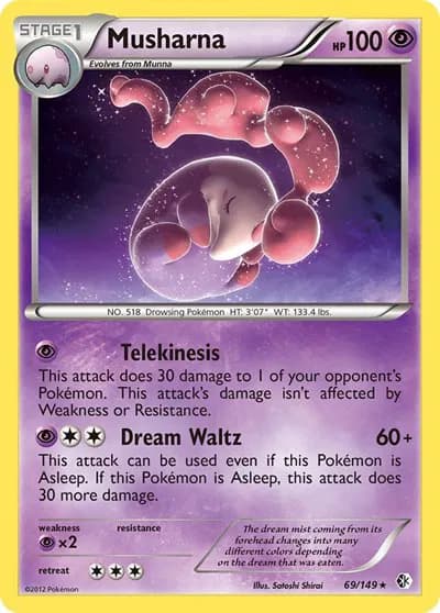 Musharna  Pokemon card