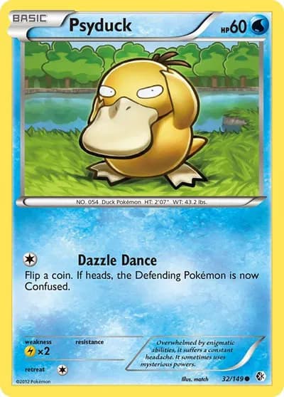 Psyduck (32)  Pokemon card