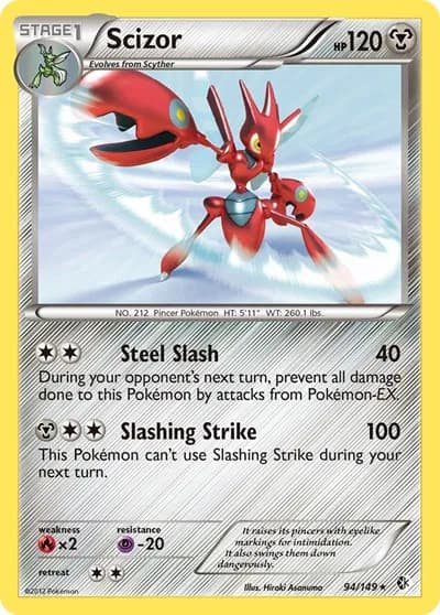 Scizor  Pokemon card