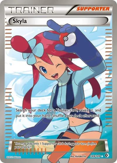 Skyla (149 Full Art) Pokemon card
