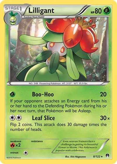 Lilligant  Pokemon card