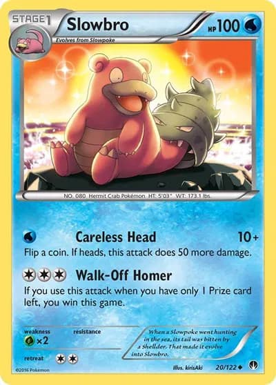 Slowbro  Pokemon card