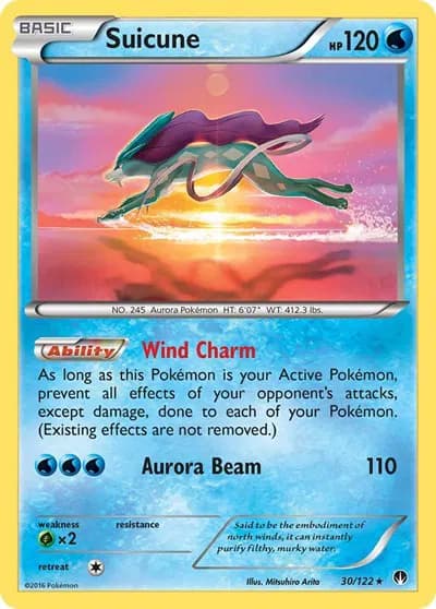 Suicune  Pokemon card