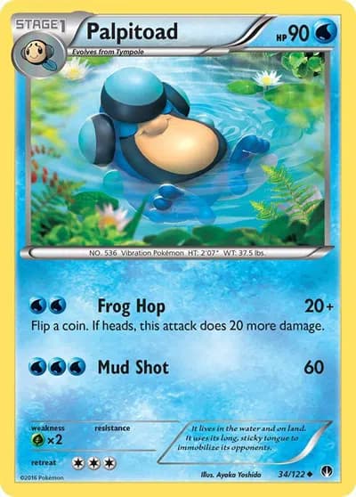 Palpitoad  Pokemon card