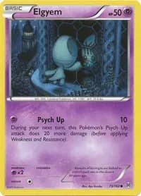 Elgyem  Pokemon card