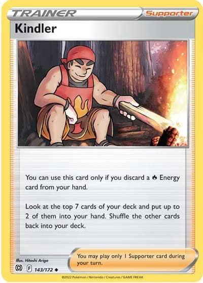 Kindler  Pokemon card