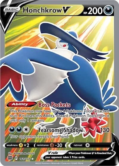 Honchkrow V (Full Art)  Pokemon card