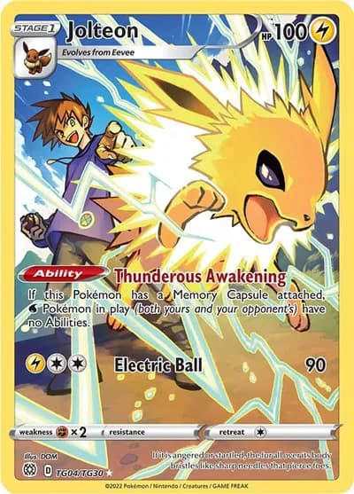Jolteon  Pokemon card