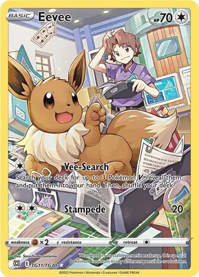 Eevee  Pokemon card