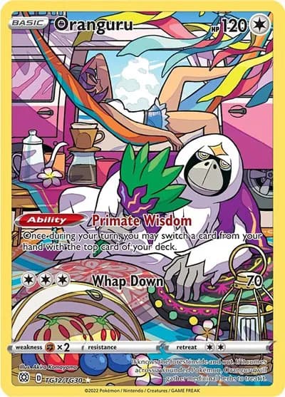 Oranguru  Pokemon card