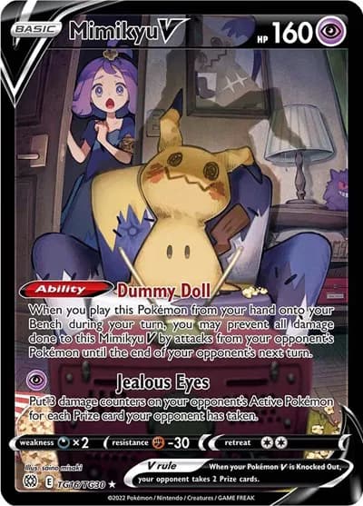Mimikyu V  Pokemon card