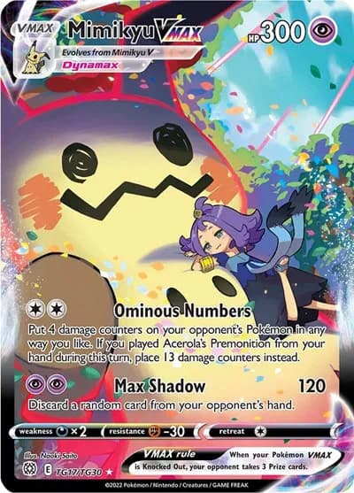 Mimikyu VMAX  Pokemon card