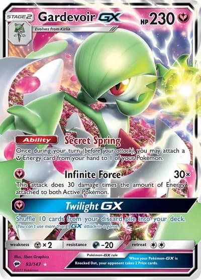 Gardevoir GX  Pokemon card