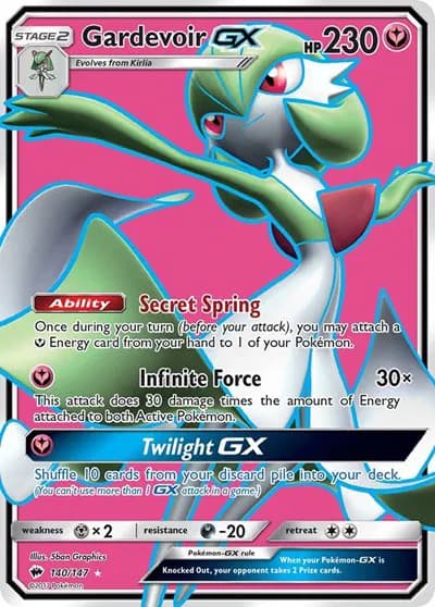 Gardevoir GX (Full Art)  Pokemon card