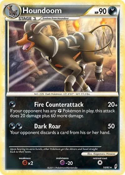 Houndoom  Pokemon card