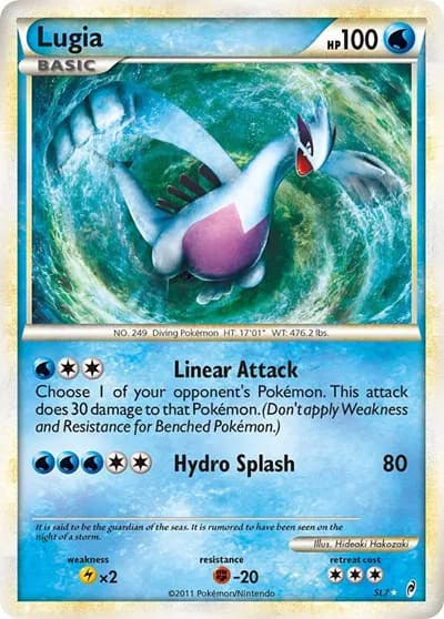 Lugia (Shiny)  Pokemon card