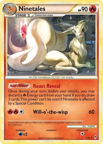 Ninetales  Pokemon card