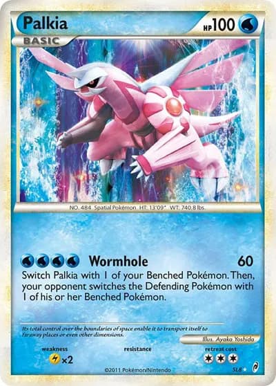 Palkia (Shiny)  Pokemon card