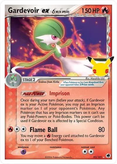 Gardevoir ex (Delta Species)  Pokemon card