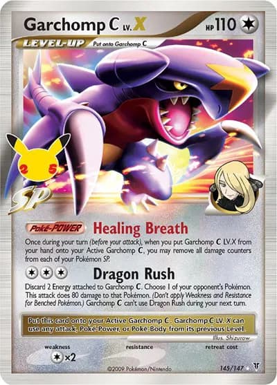 Garchomp C LV.X  Pokemon card