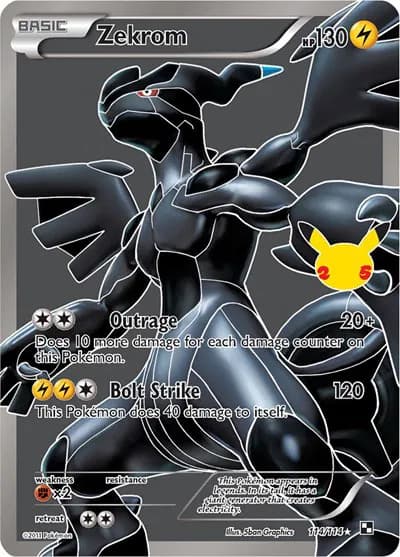 Zekrom  Pokemon card