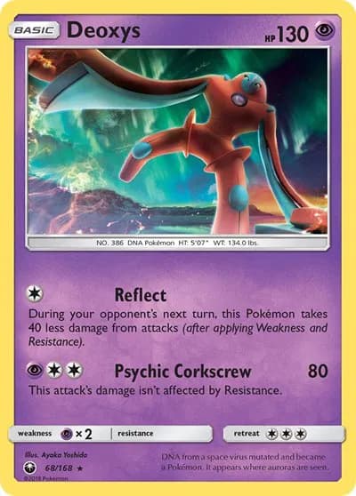 Deoxys (68)  Pokemon card