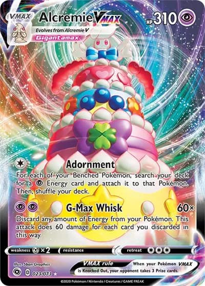 Alcremie VMAX  Pokemon card