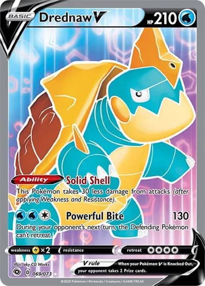Drednaw V (Full Art)  Pokemon card