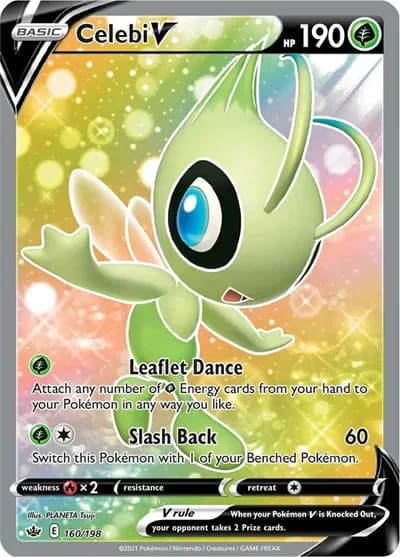 Celebi V (Full Art)  Pokemon card
