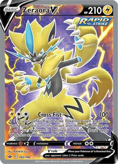 Zeraora V (Full Art)  Pokemon card