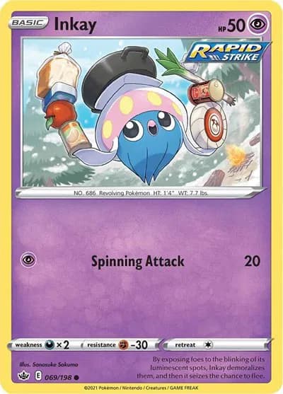 Inkay  Pokemon card